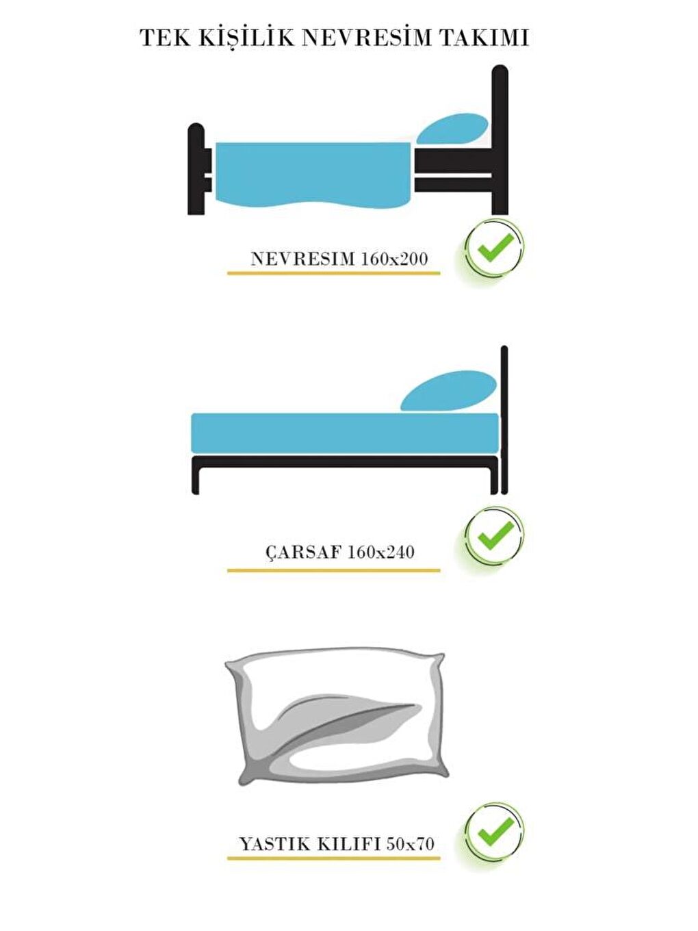 Gri Arven Tek Kişilik Nevresim Takımı 160x200-2
