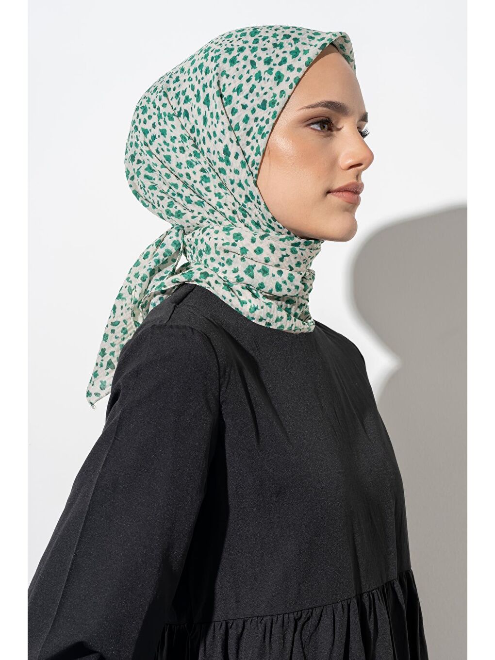 Mor Kadın Tesettür Kırışmaz Bürümcük Eşarp-2