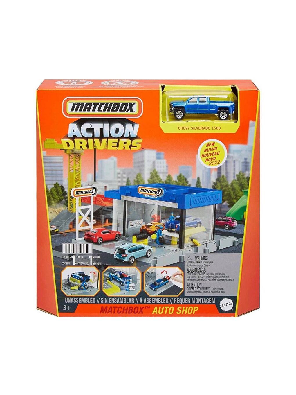 Matchbox Karışık Aksiyon Sürücüleri Oyun Seti - 4