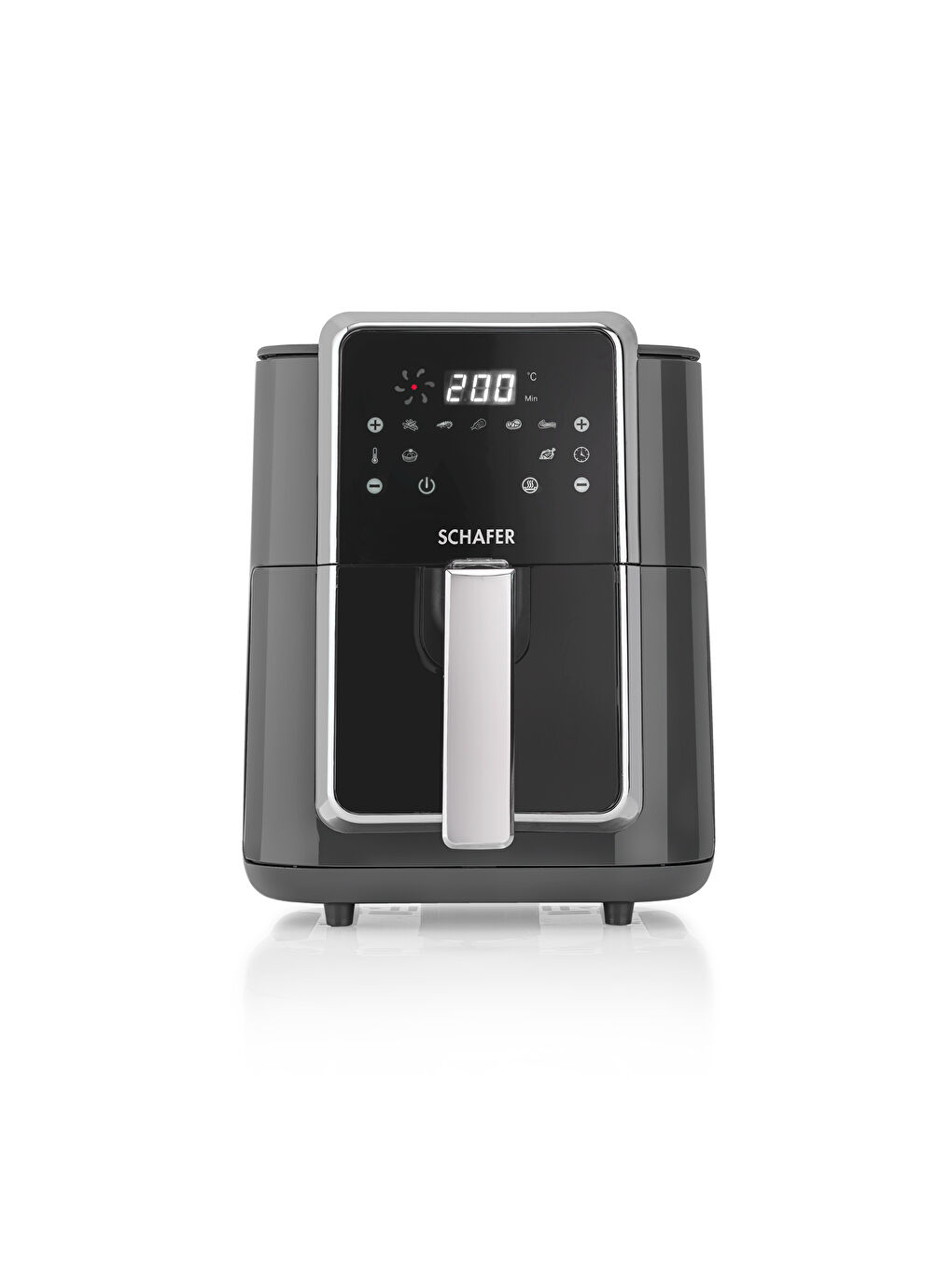 Thermochef Elegance Airfryer/Sıcak Hava Fritözü-Antrasit