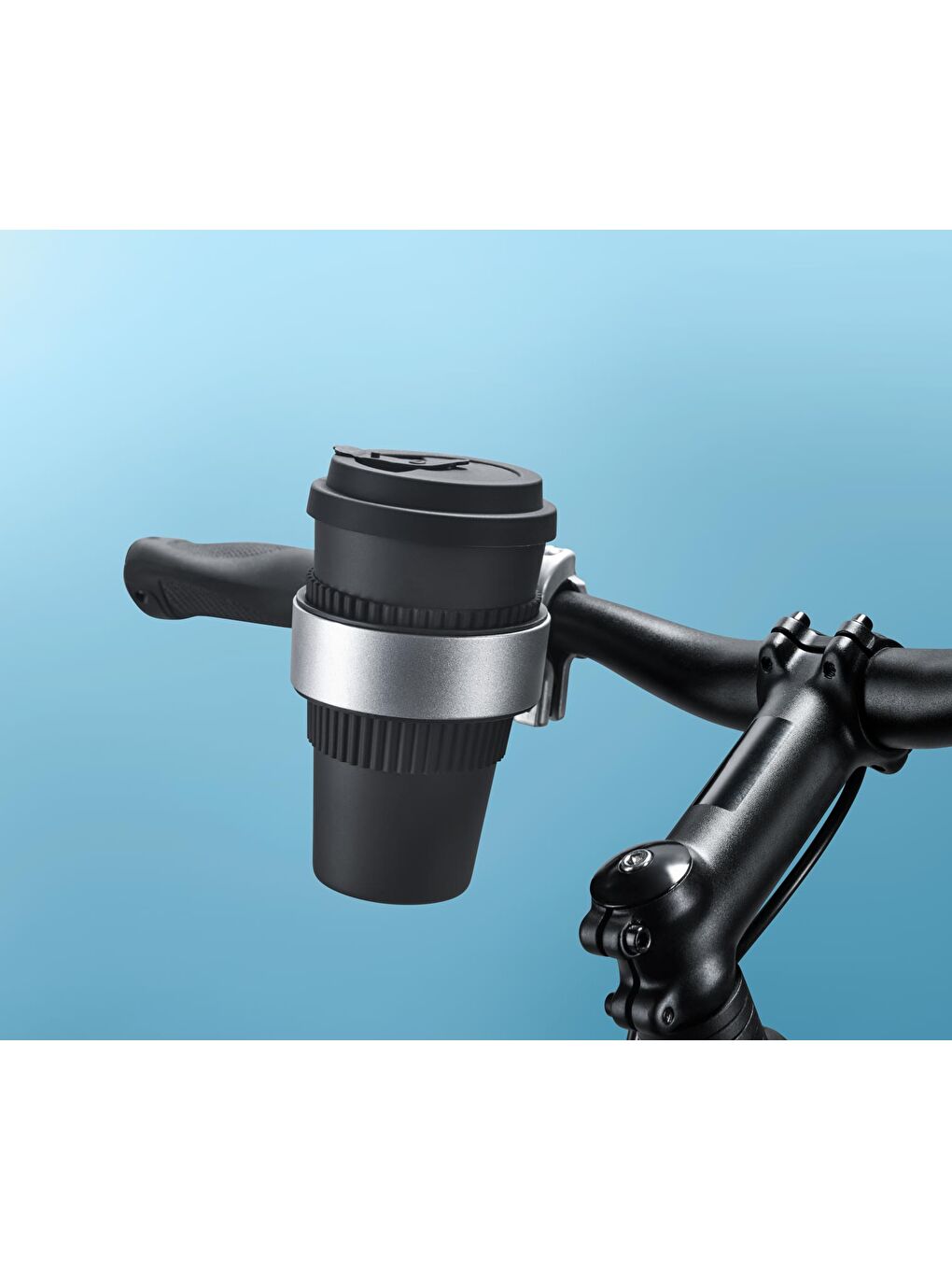 Renksiz Bisiklet İçin Bardak Tutucu