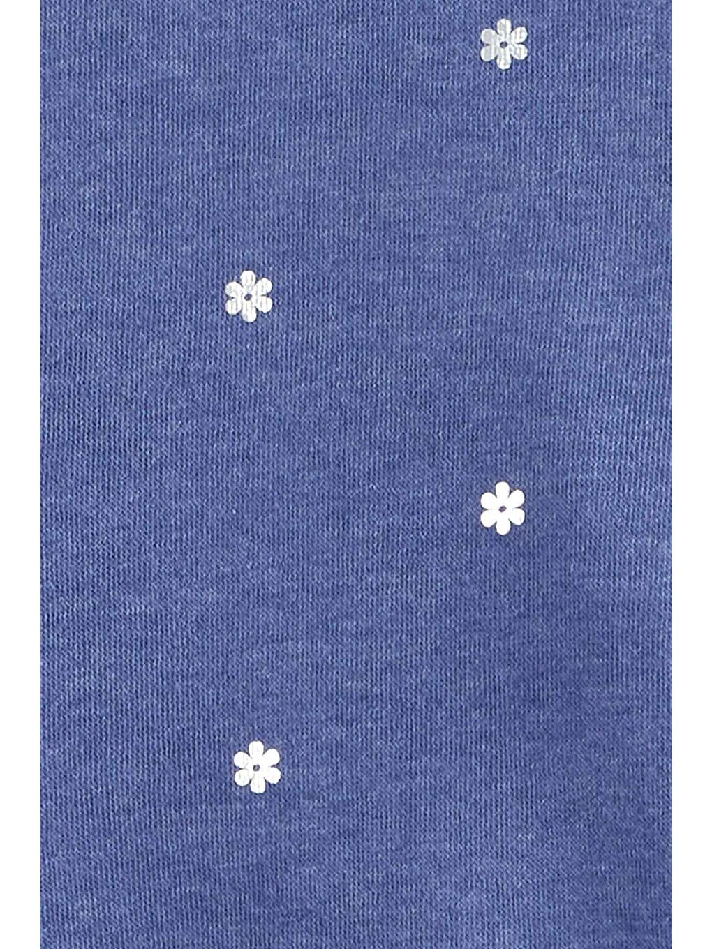 Siyah Kız Çocuk Sweatshirt Desenli-1