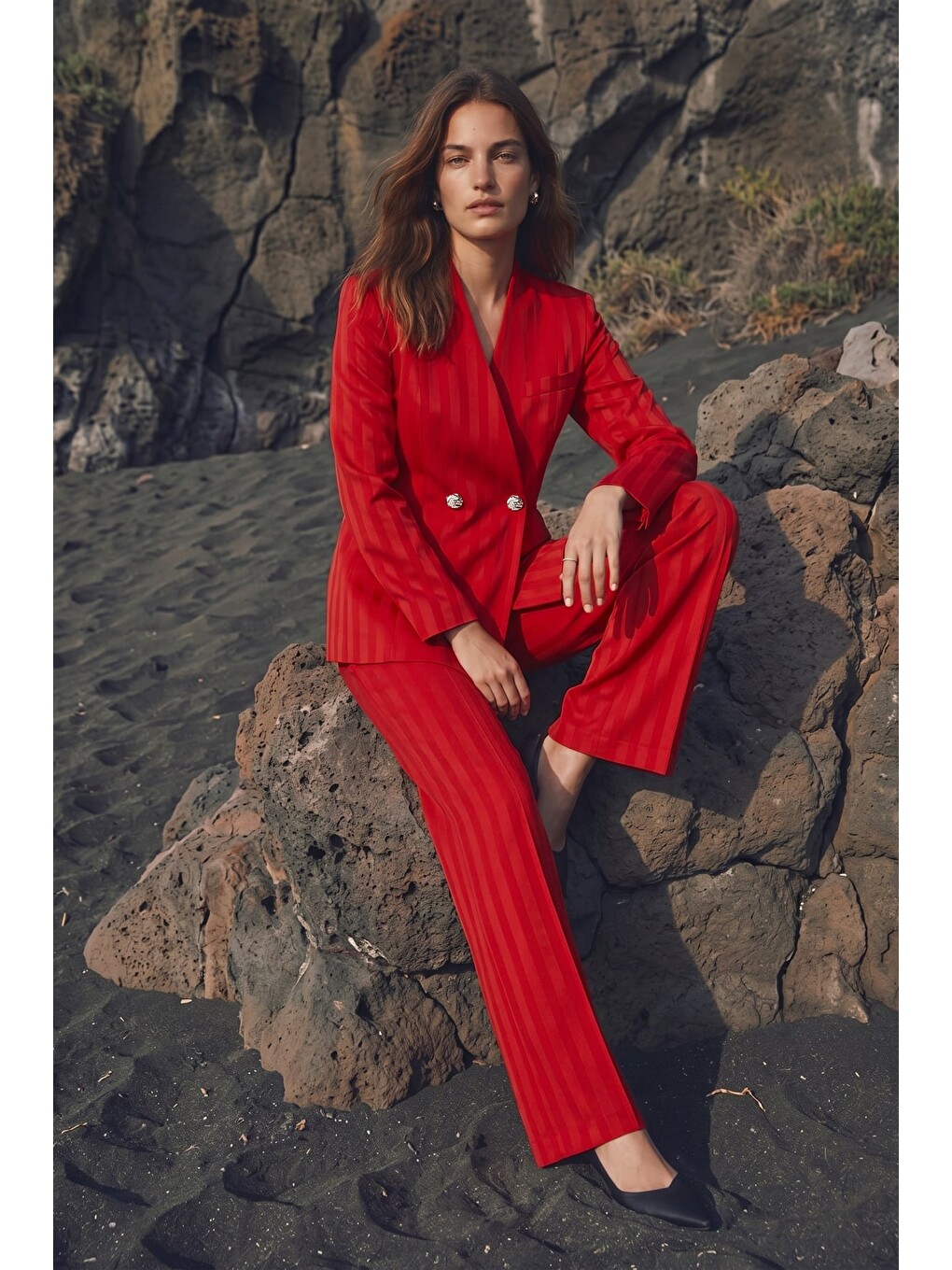 Anna Ceket - Kırmızı-2