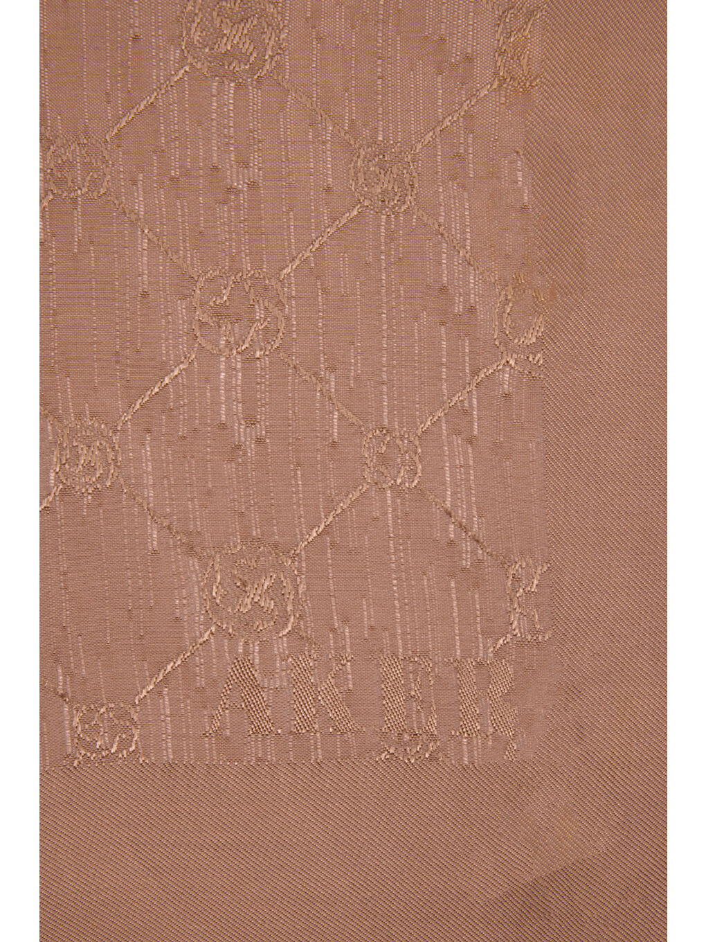 Bej 90X90 Koza Vizon Eşarp-1