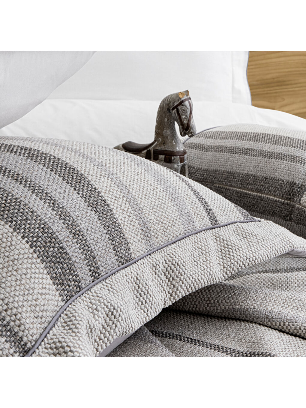 Home Terra Çeyiz Seti 8 Parça-Gri-2