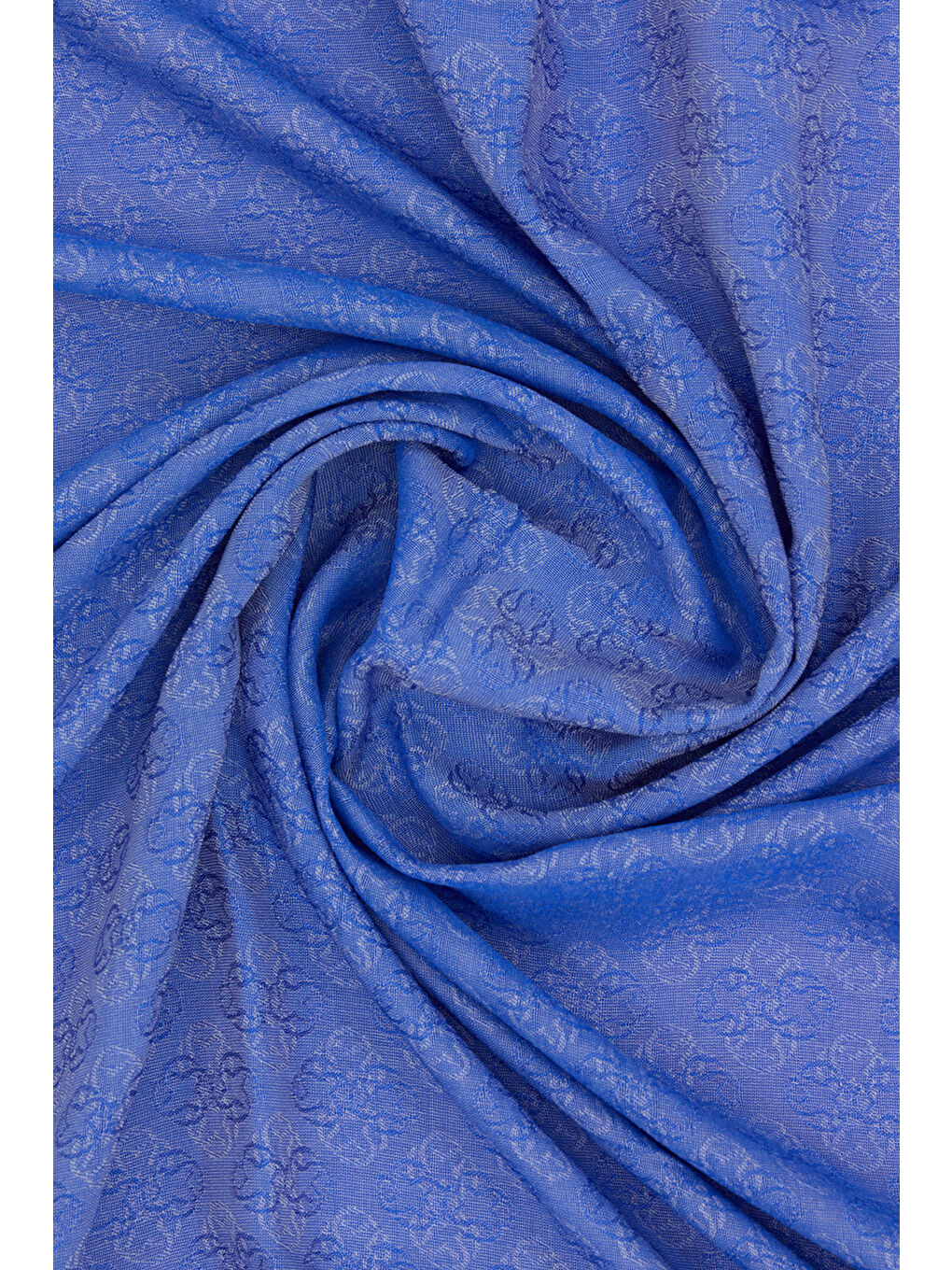 Lacivert Monogram Jakar Eşarp-1