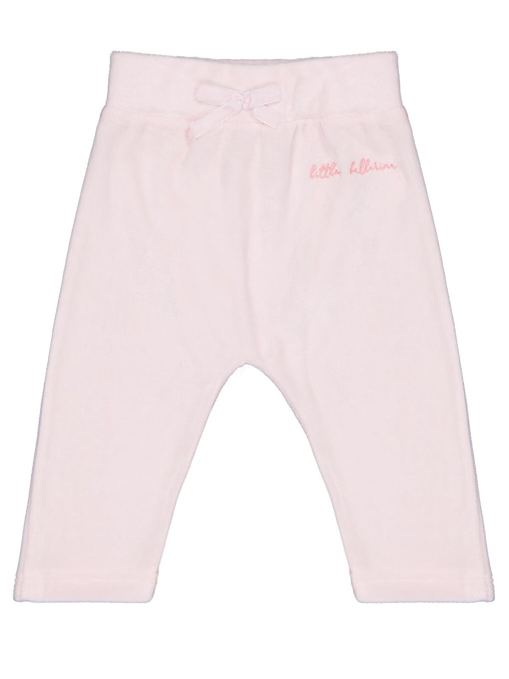 Baby Nakışlı Bel Fiyonklu 6-18 Ay Tek Alt Bebe - Pembe