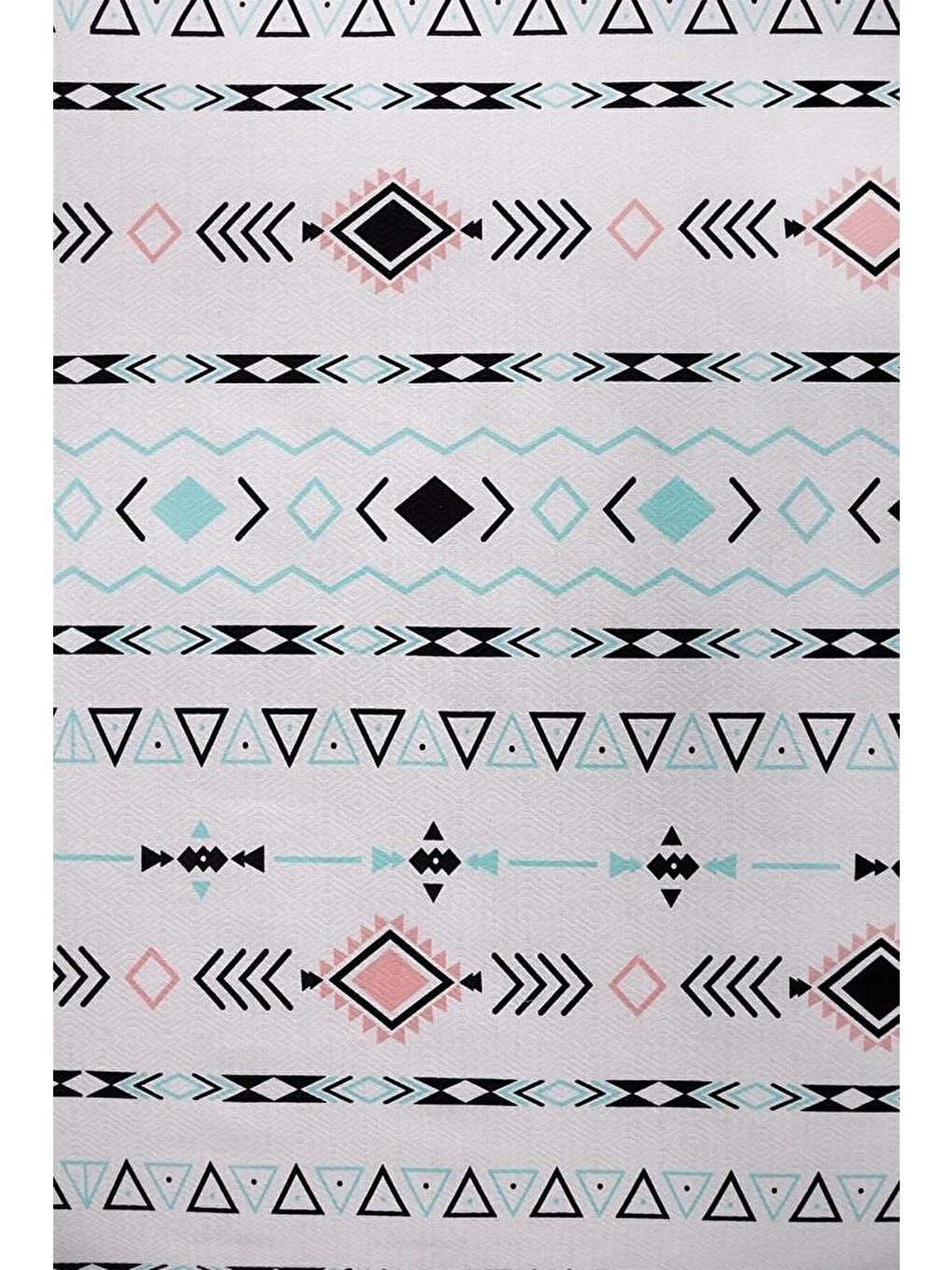 Beyaz Battal Boy Desenli Pike 240x260 cm-2