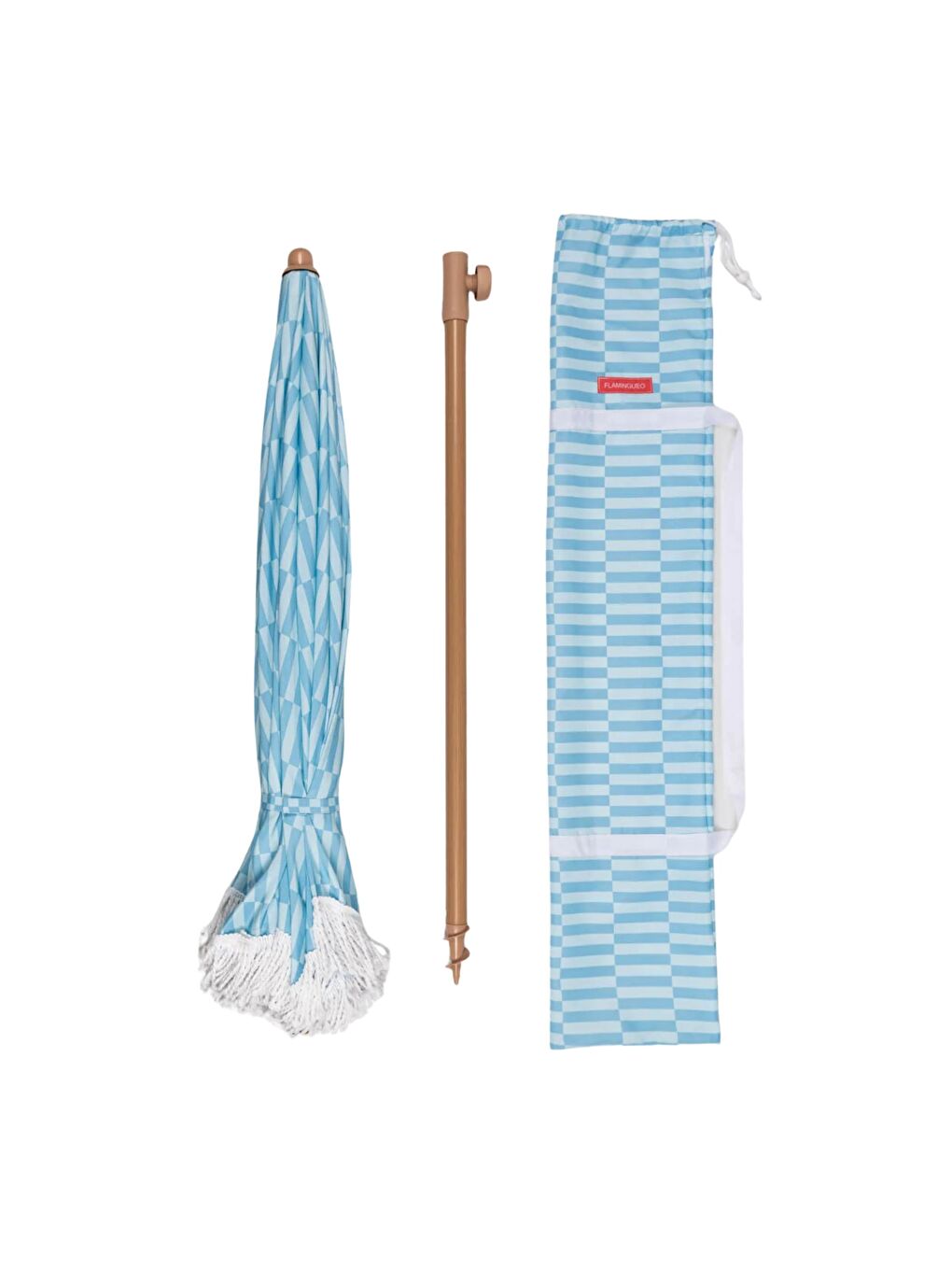 Caramel Plaj ve Bahçe Şemsiyesi Mavi-2