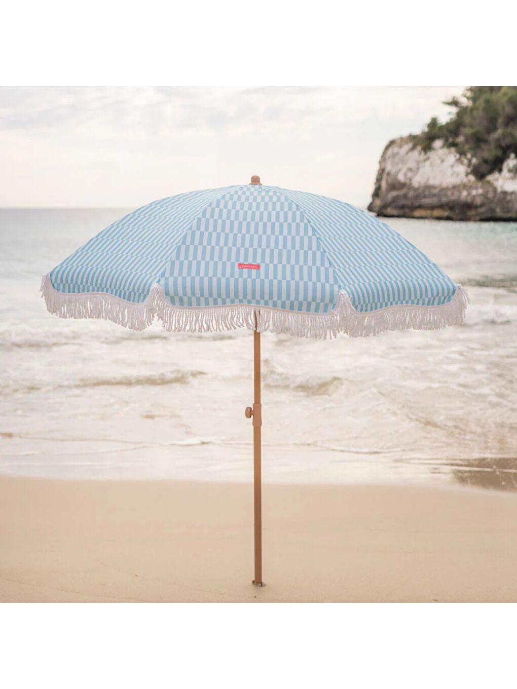 Caramel Plaj ve Bahçe Şemsiyesi Mavi-4