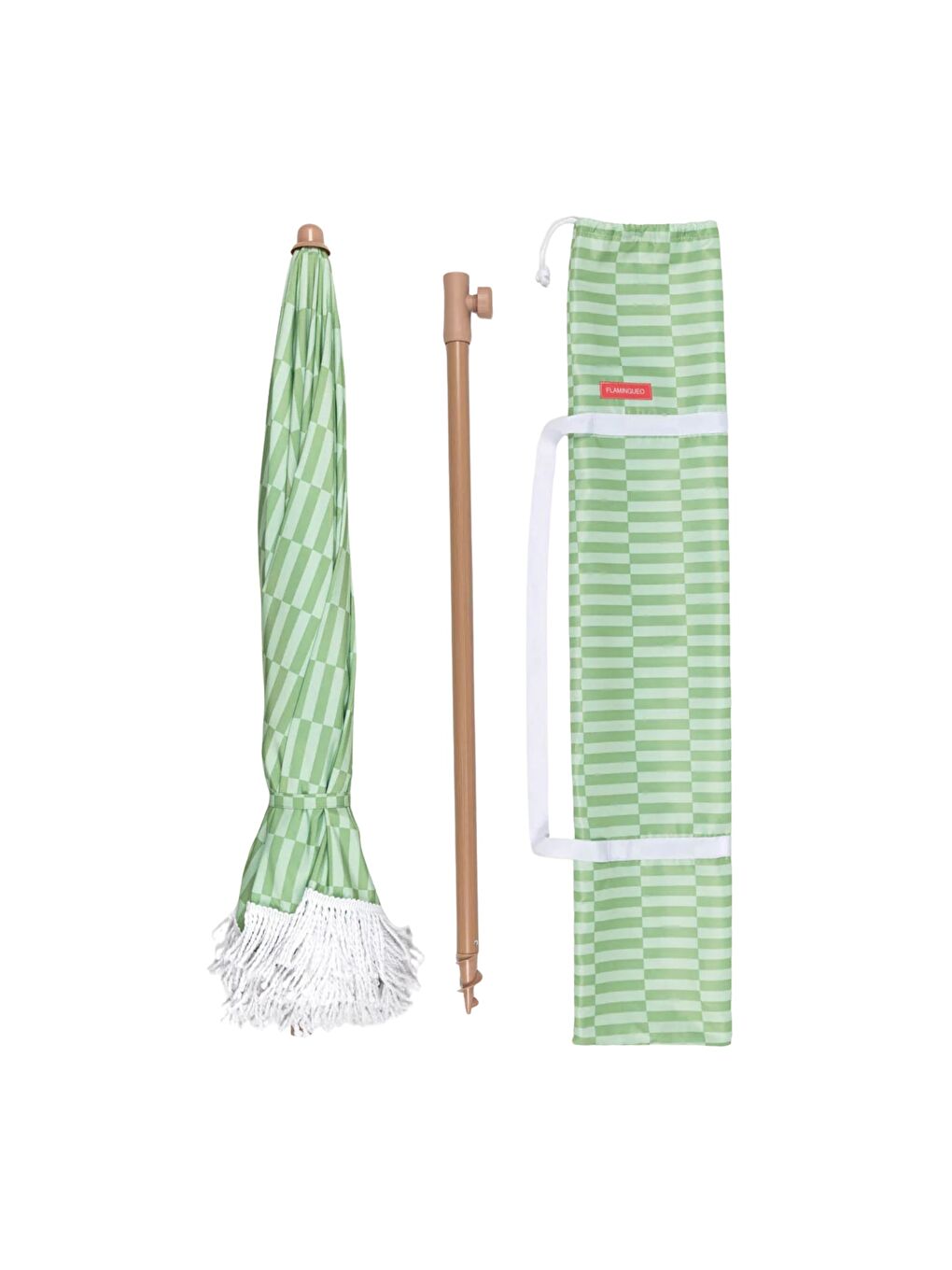 Caramel Plaj ve Bahçe Şemsiyesi Yeşil-2