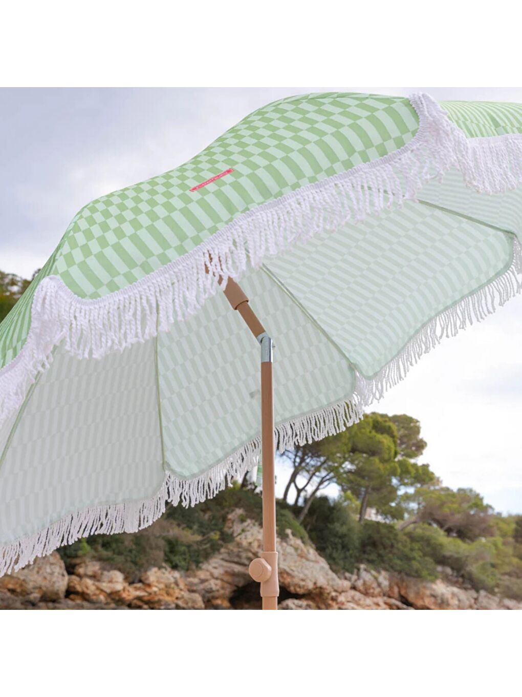 Caramel Plaj ve Bahçe Şemsiyesi Yeşil-7