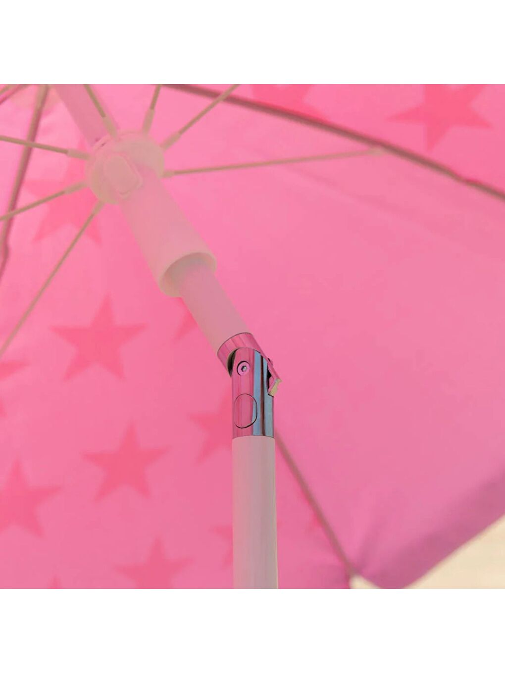 Cyndi Plaj Şemsiyesi Pembe-3