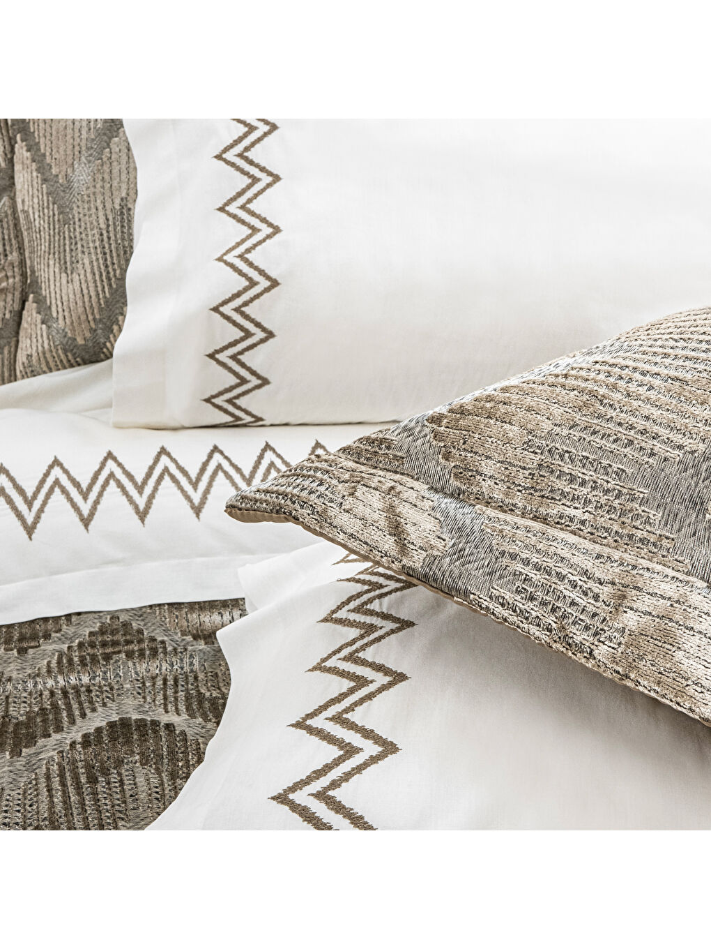 Kahverengi Bianca Çeyiz Seti 11 Parça-Cappucino-3