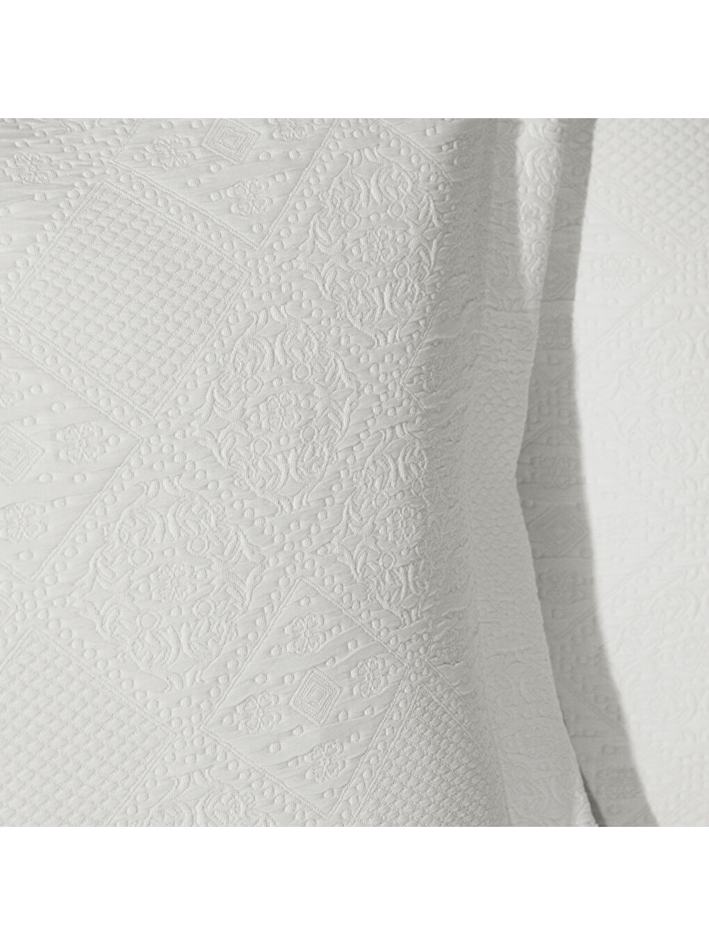 Home Jenny Yatak Örtüsü Seti 3 Parça-Beyaz-1