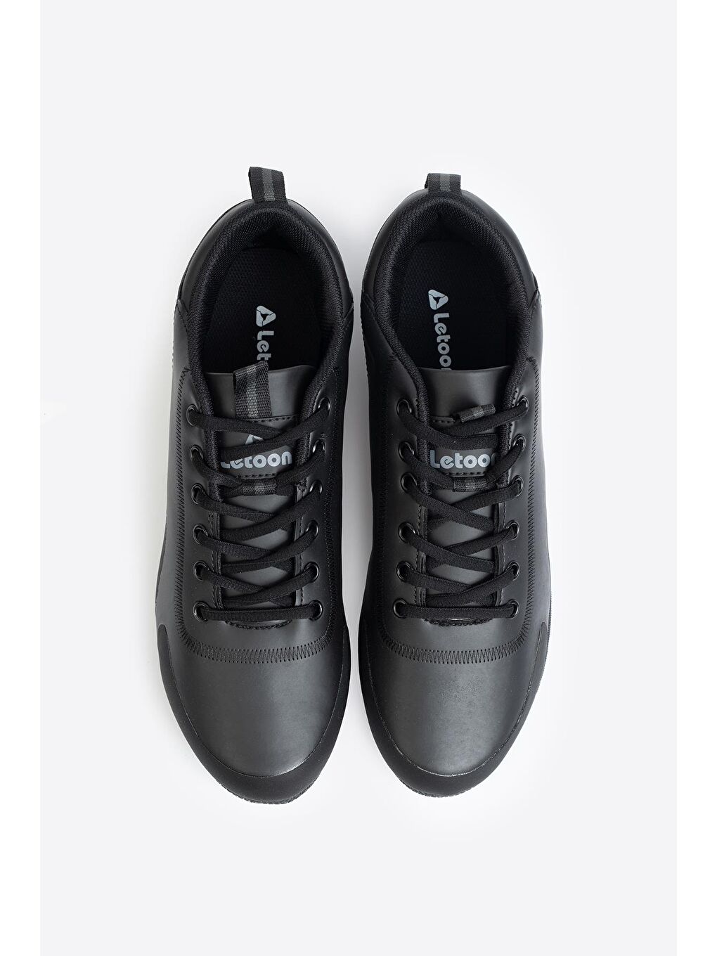 Siyah SoftFlex Hafif Taban Erkek Sneaker-5