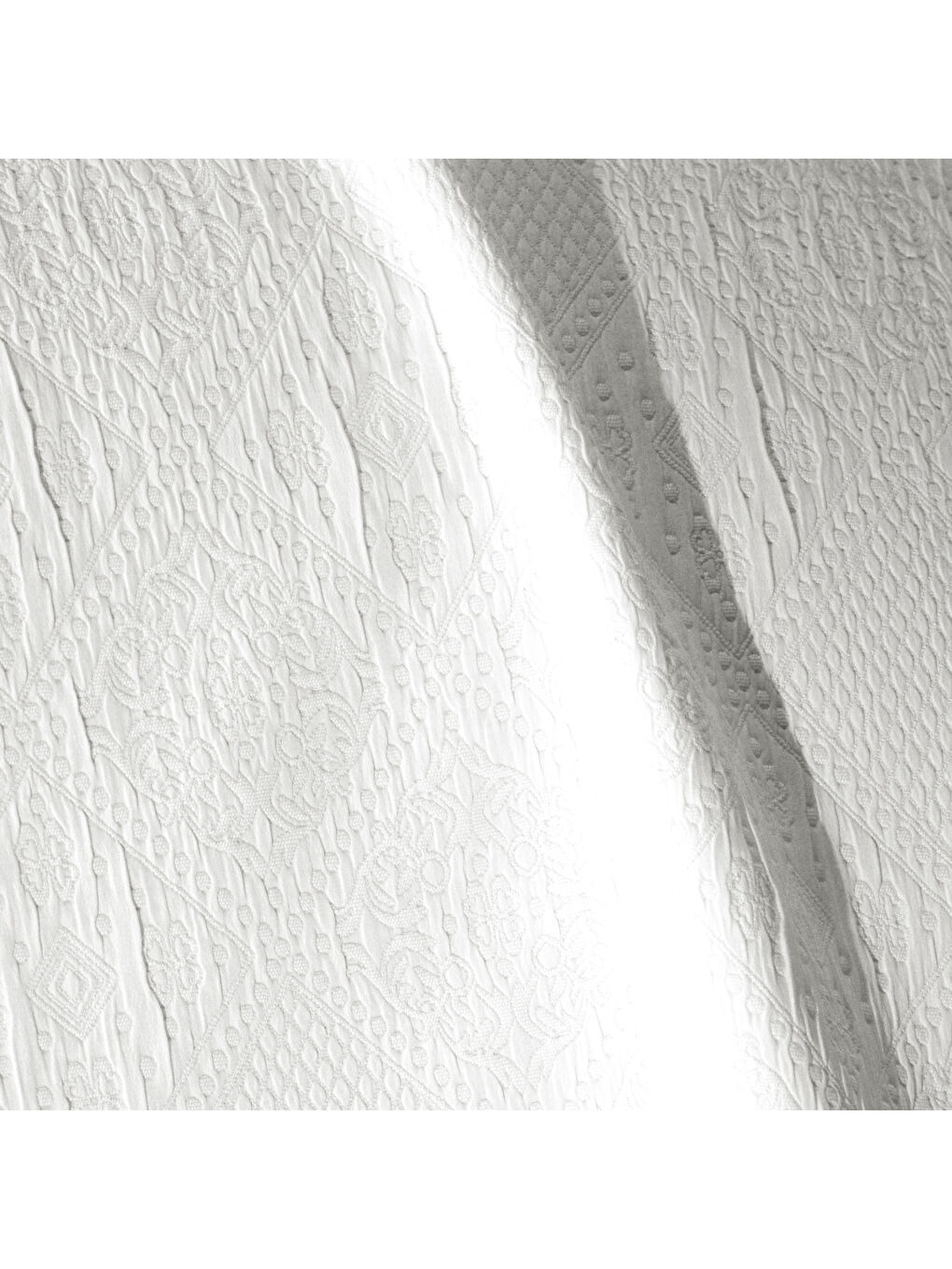 Home Jenny Yatak Örtüsü Seti 3 Parça-Beyaz-3