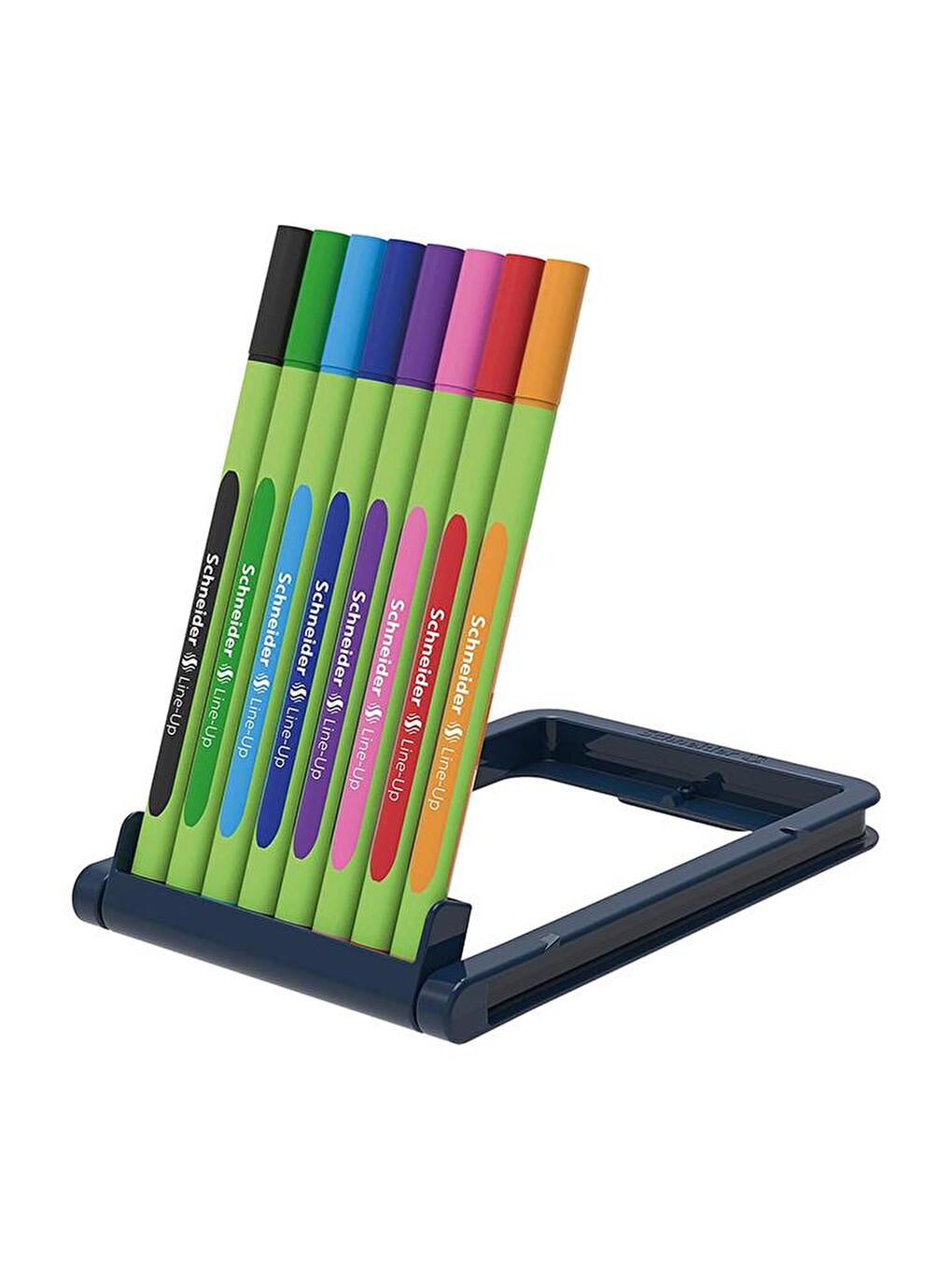 Slider Edge Xb Tükenmez Kalem 8 Renk Standlı 1 Paket Line-up 0.4 Mm İnce Uçlu Keçeli Kalem 8 Renk 1-5