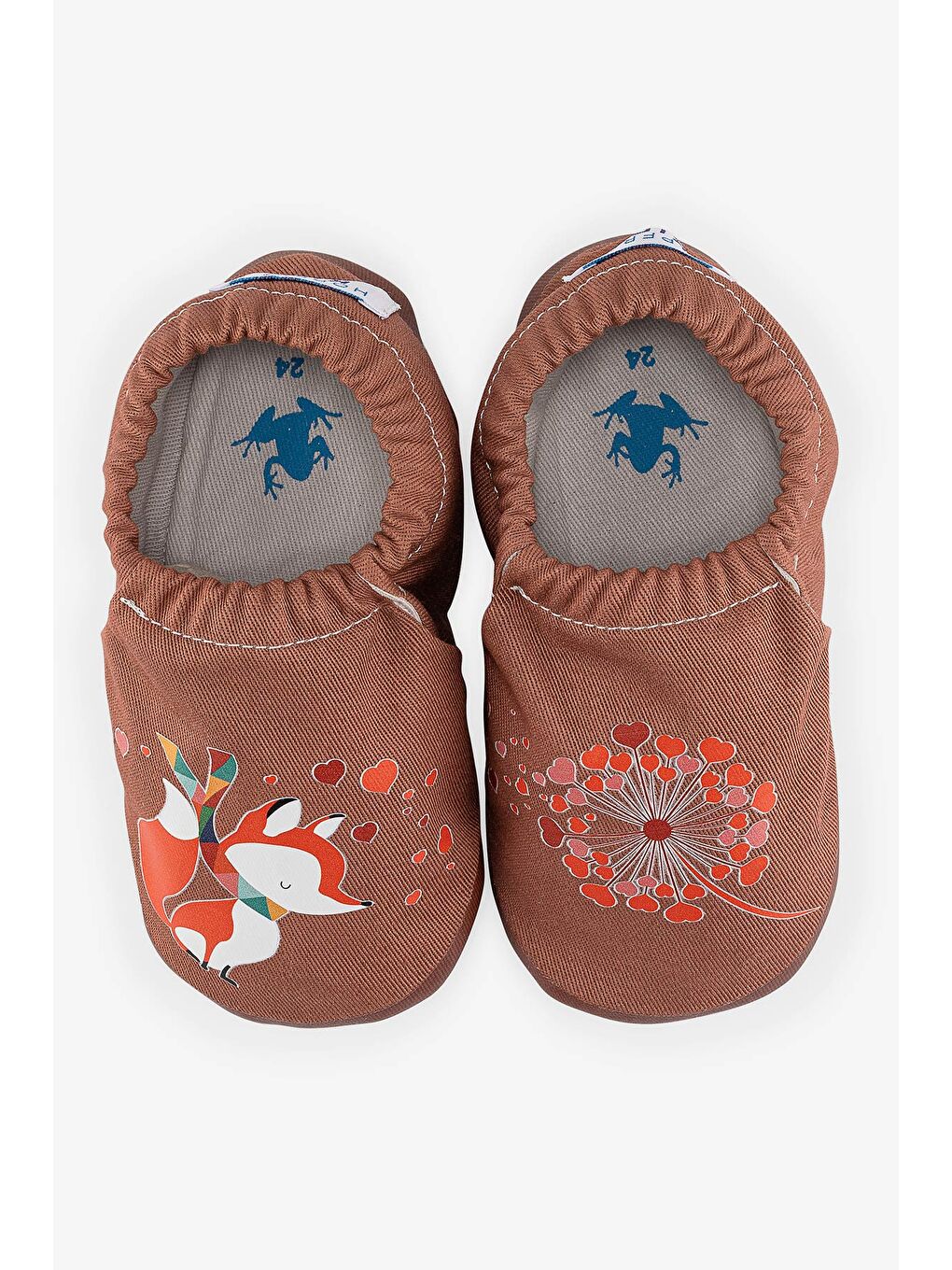 Kahverengi Dear Fox Hyper Tarçın Kahve Barefoot Akıllı Patik