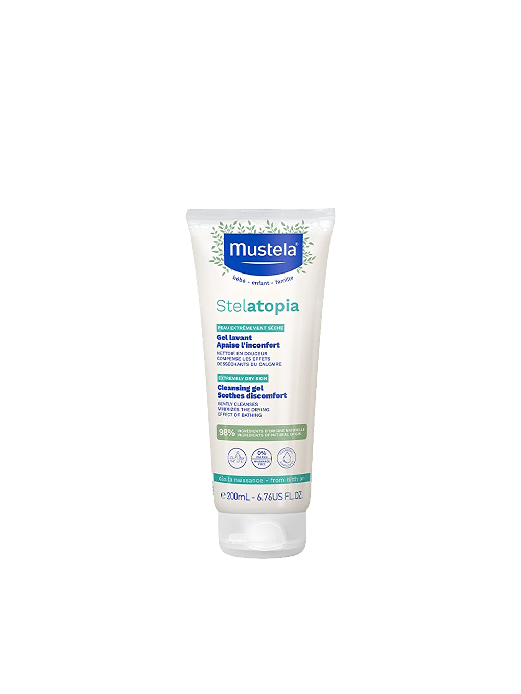 Mustela Renksiz Stelatopia Cleansing Gel Şampuan 200ml