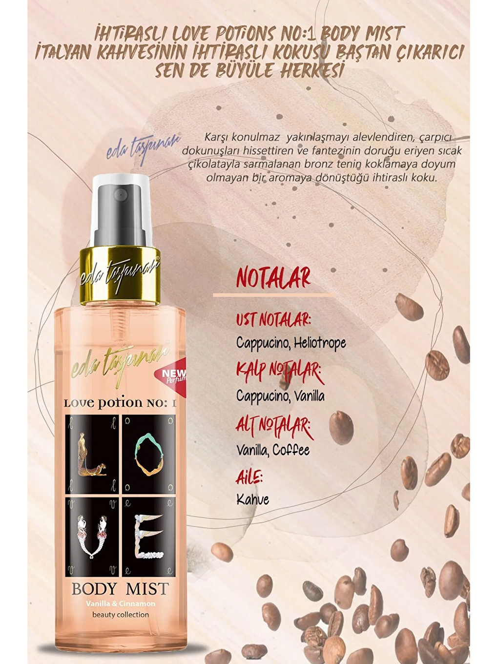 Love Potion No:1 Body Mist Vücut Spreyi 200ml.-2