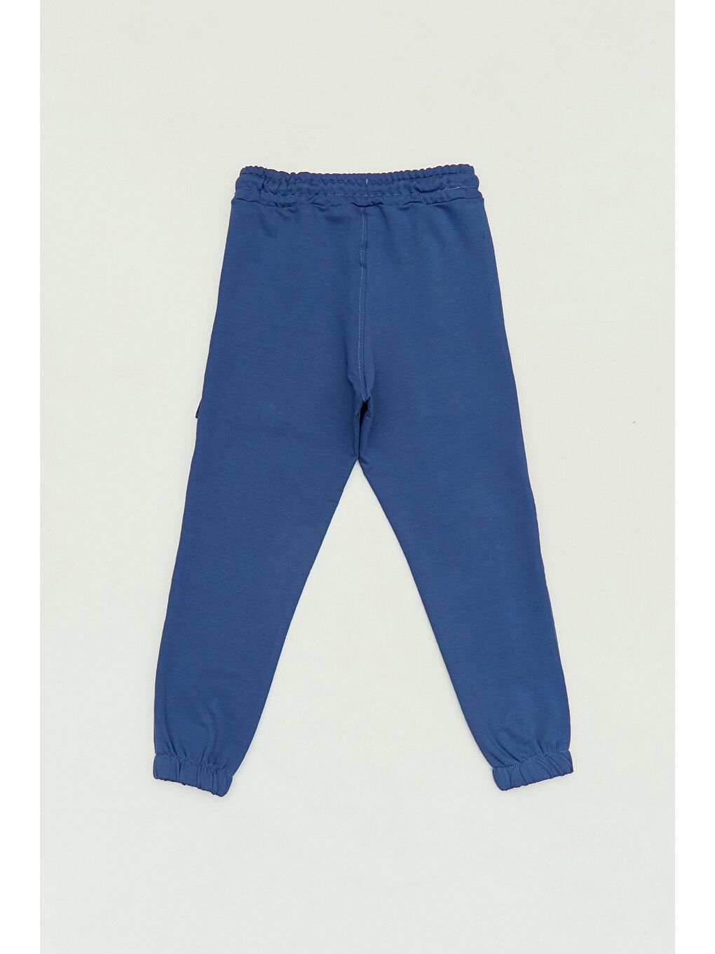 İndigo Beli Lastikli 3 Cepli Erkek Çocuk Eşofman Altı-1