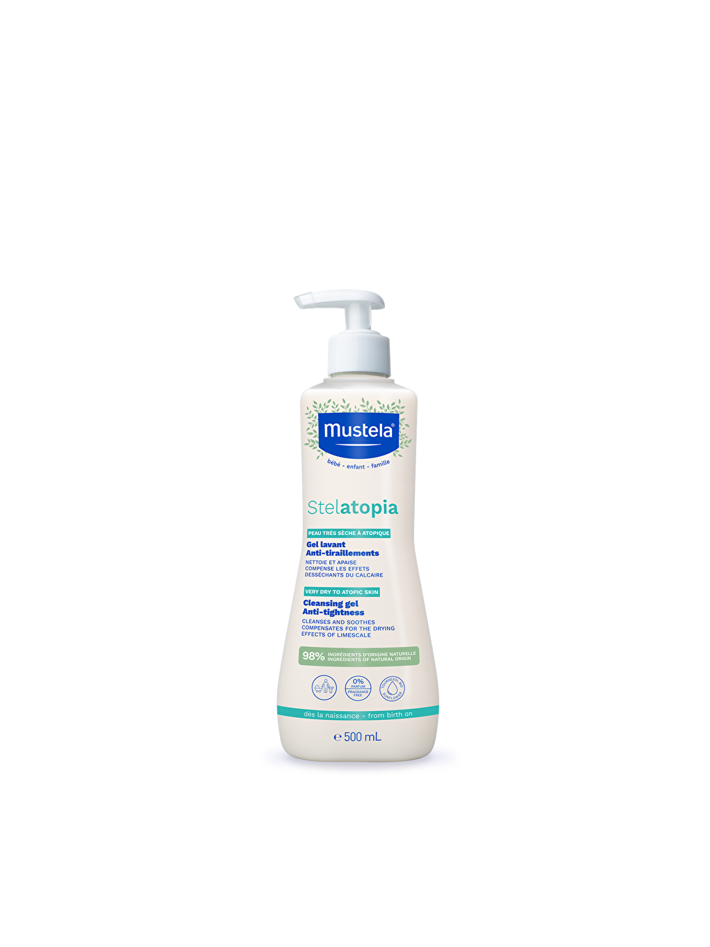 Mustela Renksiz Stelatopia Cleansig Gel Şampuan 500ml