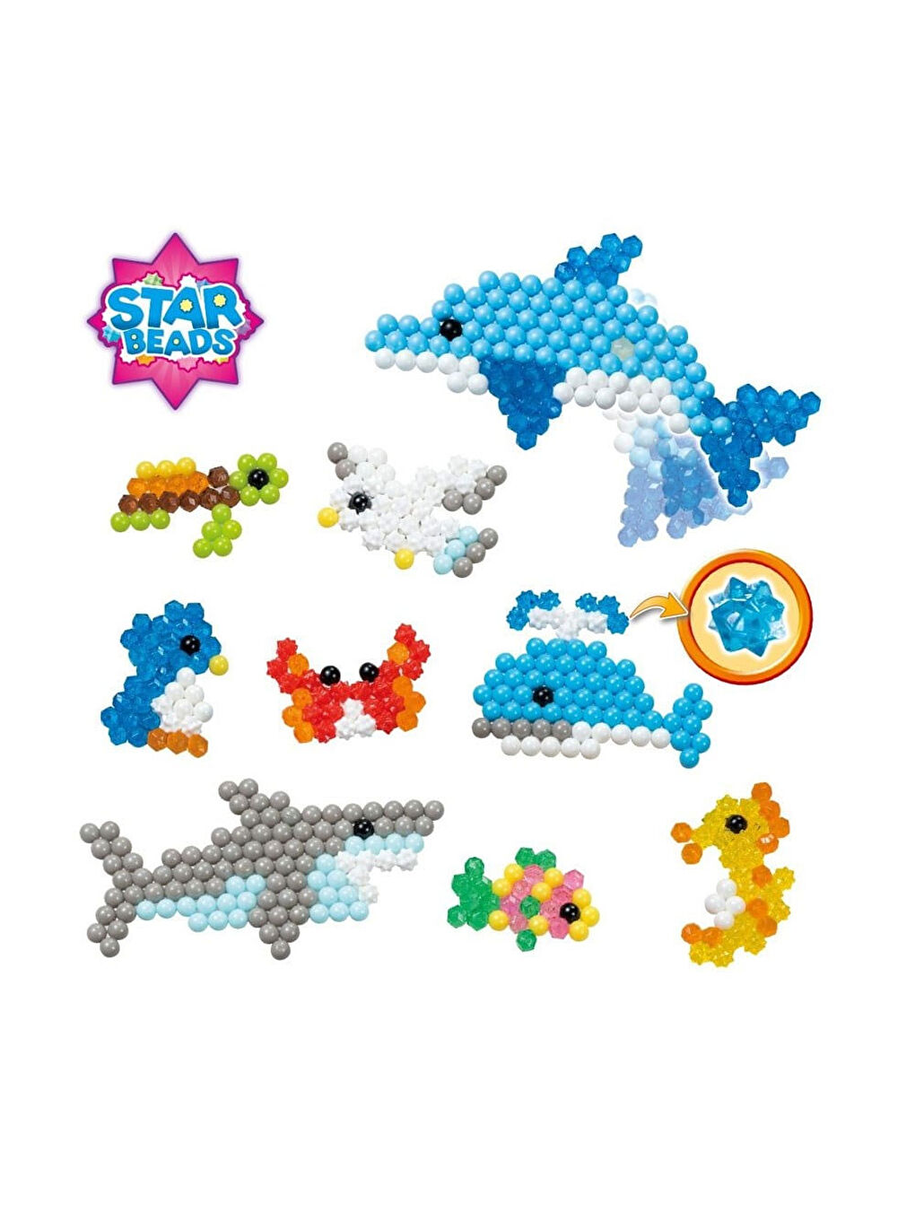 Aquabeads Renksiz Okyanus Yaşamı 31769