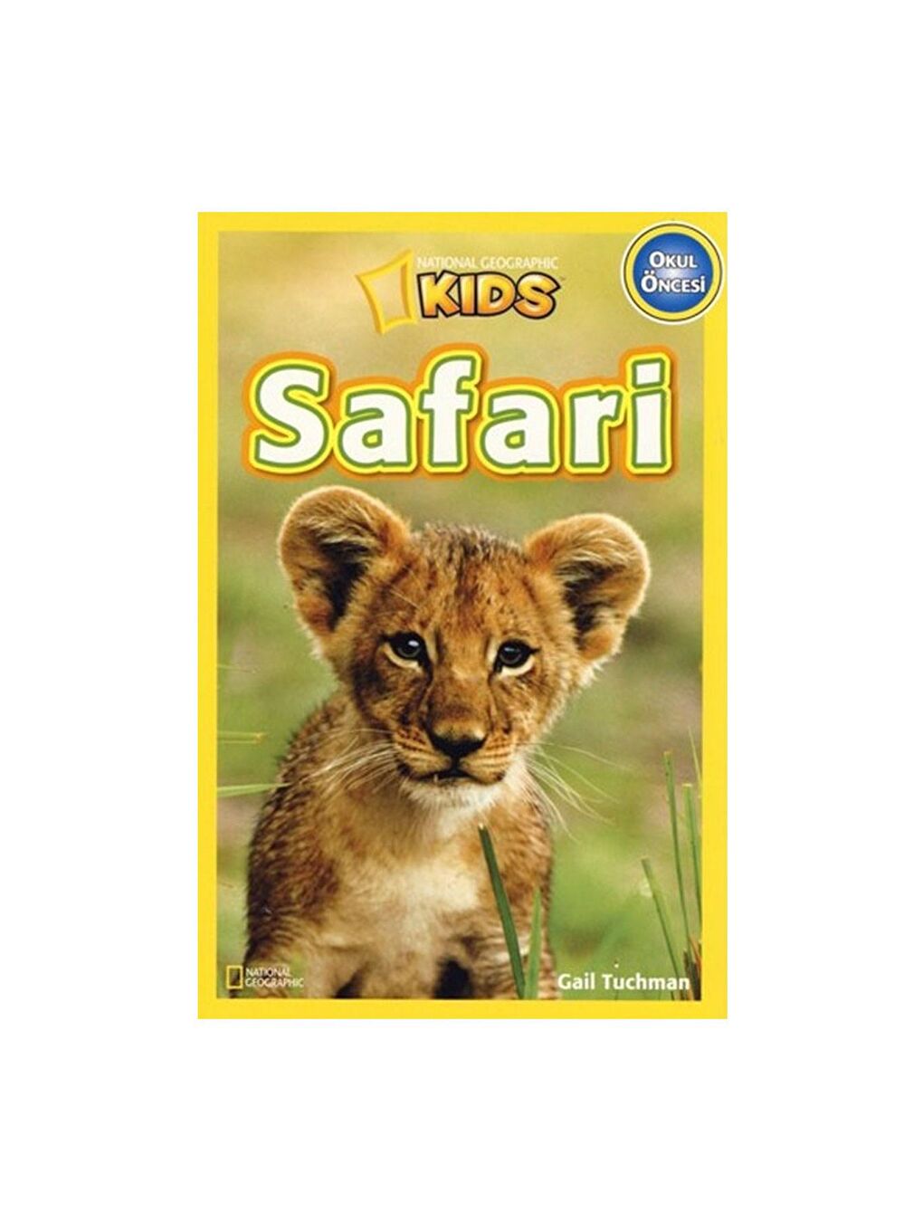 National Geographic Kids Beyaz-Renklibaskı Safari