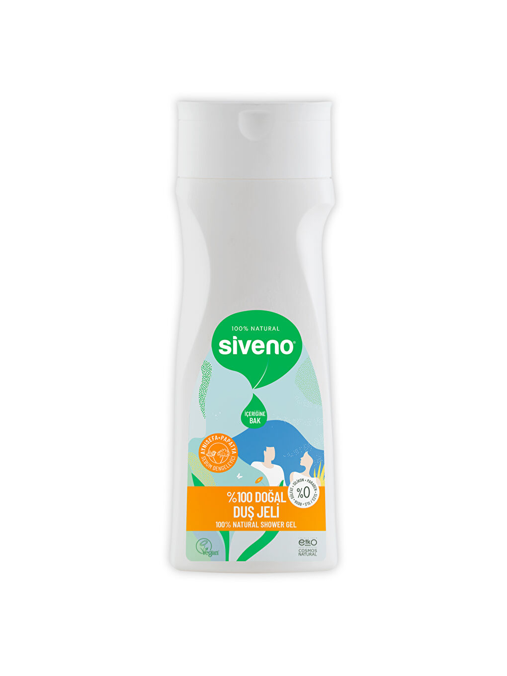 %100 Doğal Duş Jeli Sebum Dengeleyici Rahatlatıcı Aynısefa Papatya Yeşilçay Vegan 300 ml-3