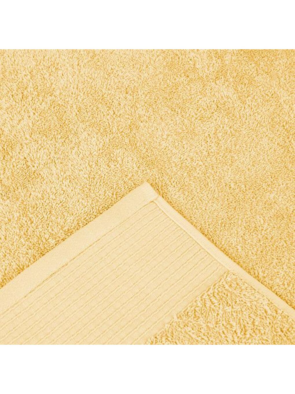 Vionel Banyo Havlusu - Sarı - 70x140 cm-1