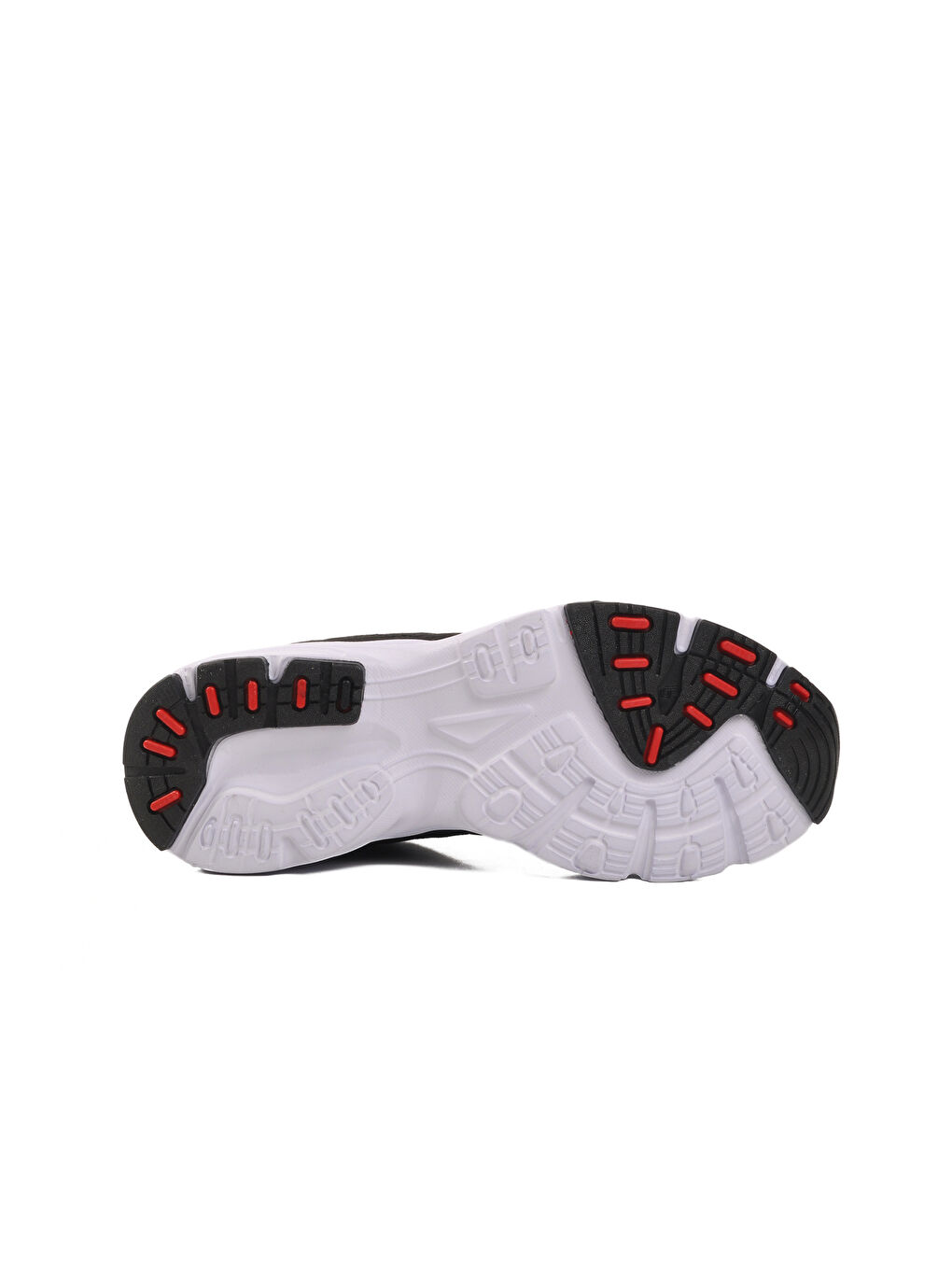 Siyah Beyaz Fileli Hafif Unisex Spor Ayakkabı Disc G-4