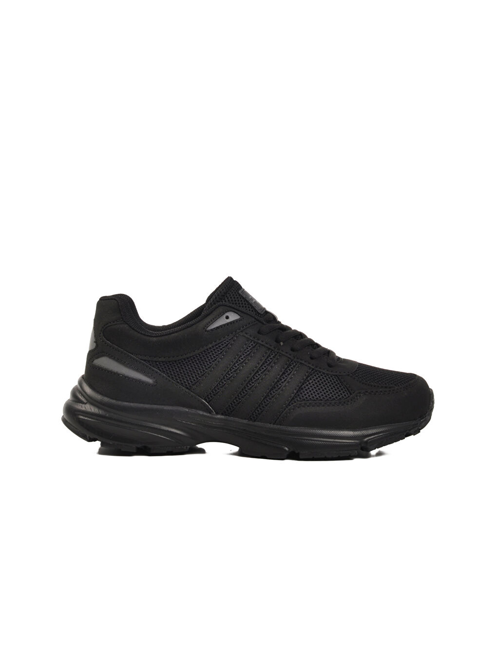 Walkway Siyah Fileli Hafif Unisex Spor Ayakkabı Disc G