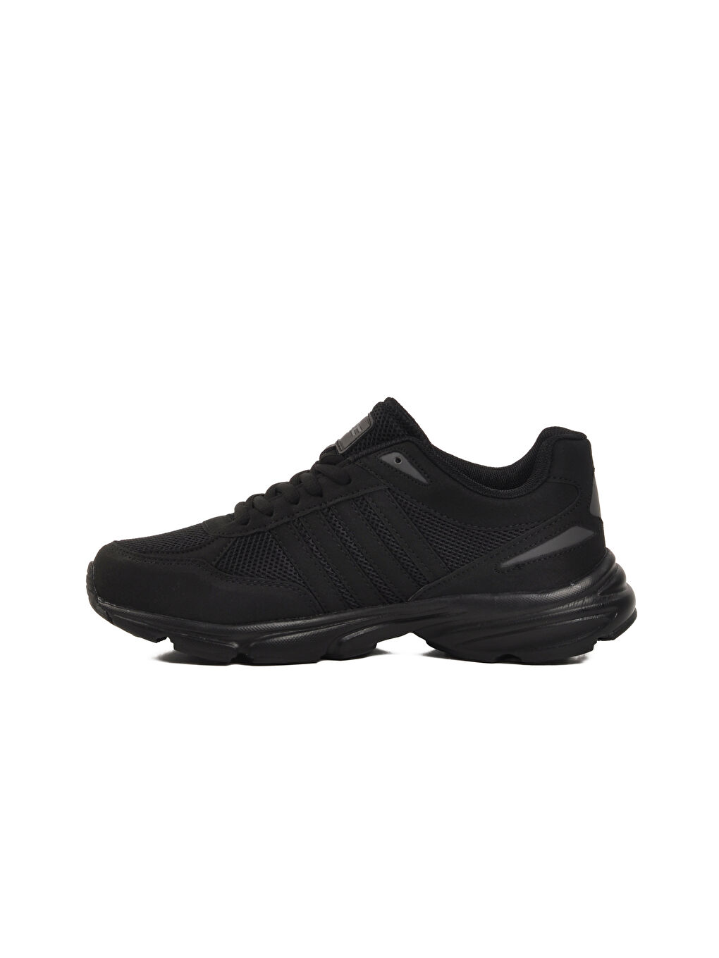 Walkway Siyah Fileli Hafif Unisex Spor Ayakkabı Disc G - 1