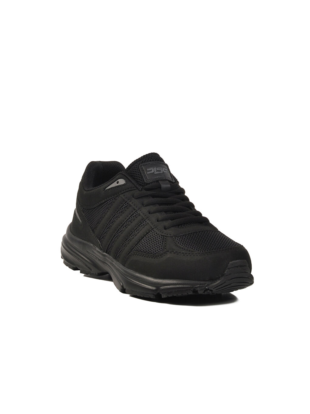 Walkway Siyah Fileli Hafif Unisex Spor Ayakkabı Disc G - 2