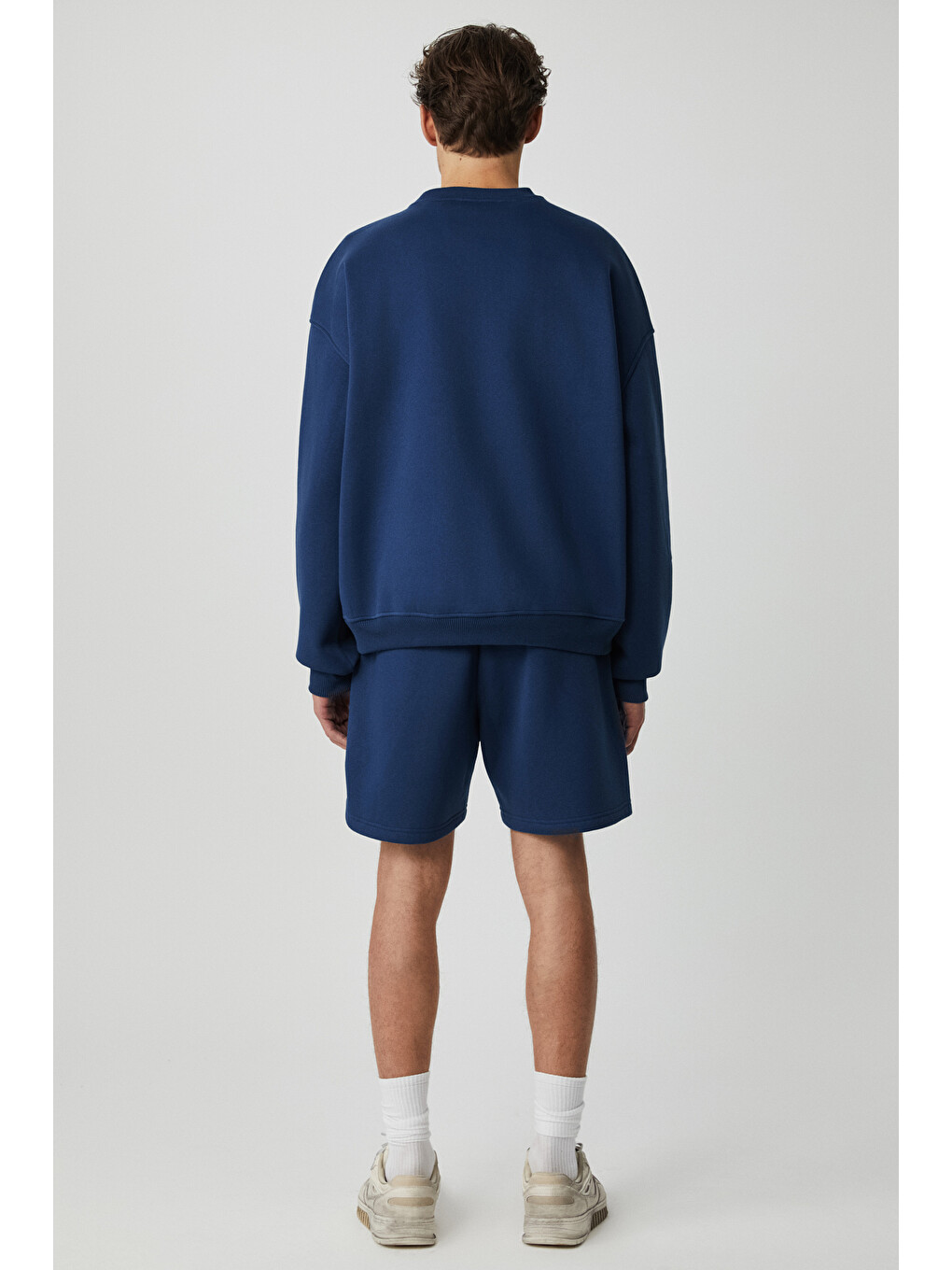 Norton Erkek Yuvarlak Yaka 3 İplik Lacivert Sweatshirt-5