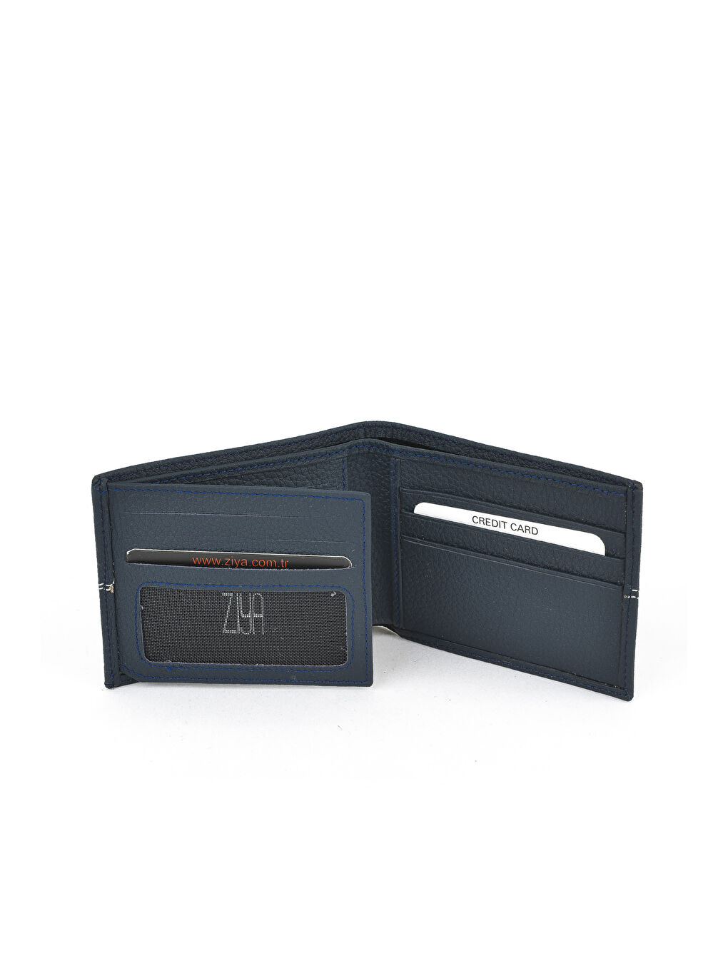 Erkek Hakiki Deri Cüzdan 1519841ZY06 Lacivert-2
