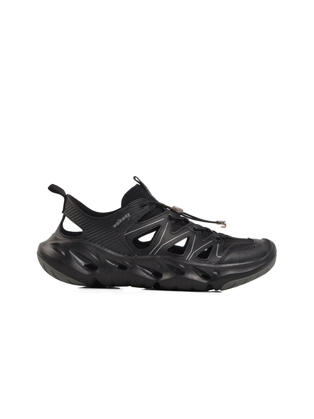 Siyah Hafif Esnek Erkek Spor Ayakkabı Asmara M