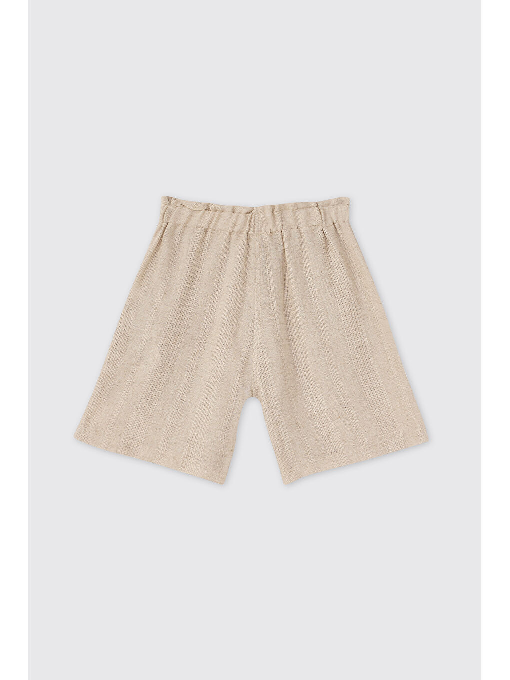 Kız Çocuk Bej Şort-1