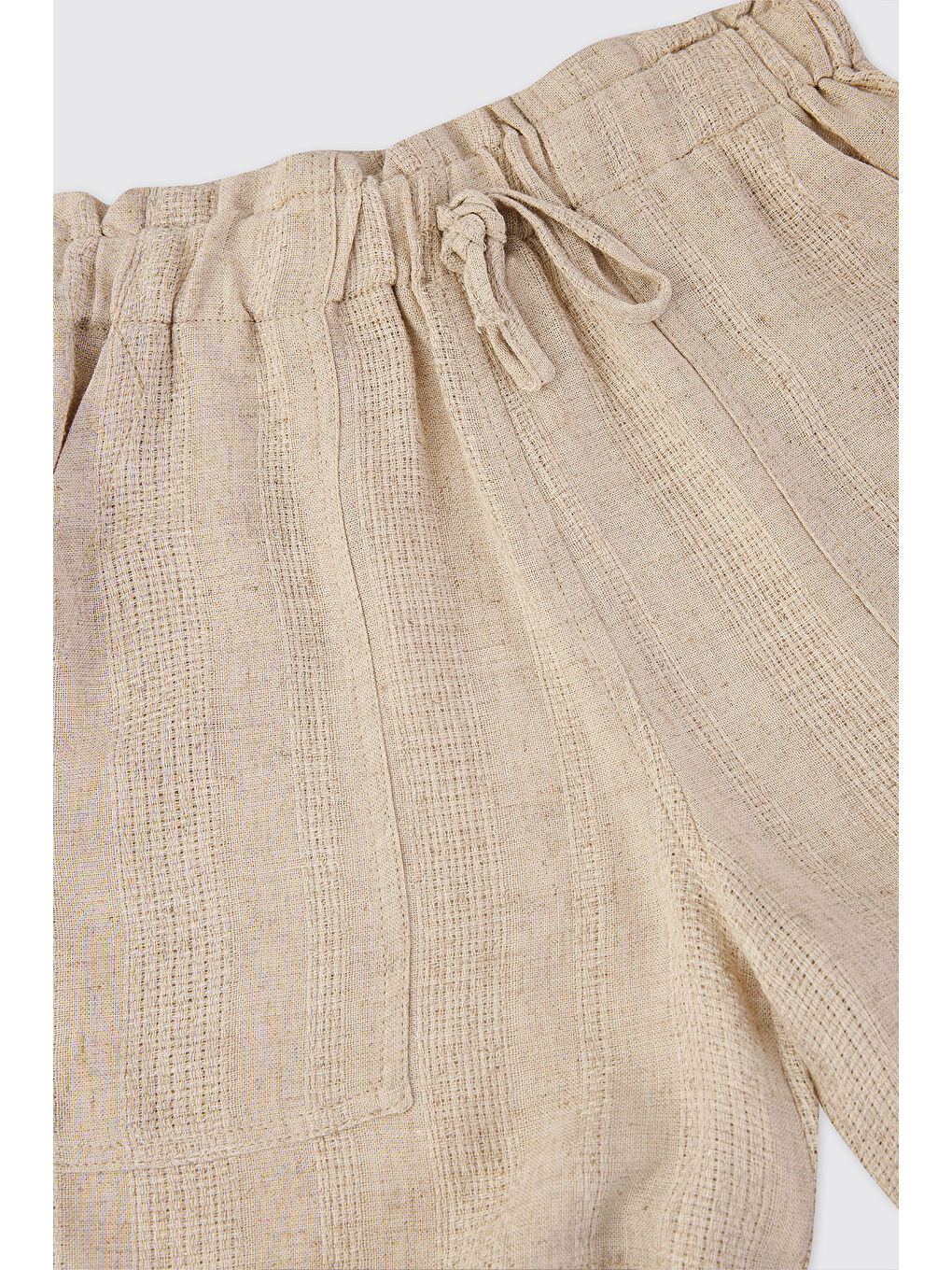 Kız Çocuk Bej Şort-2