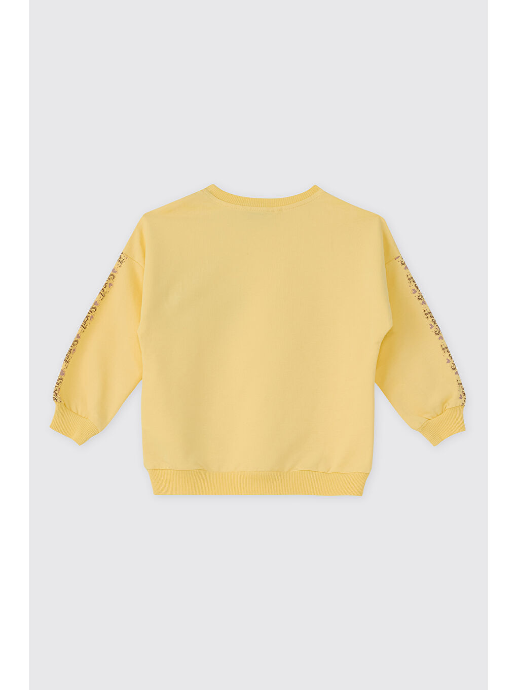 Kız Bebek Sarı Sweatshirt-1