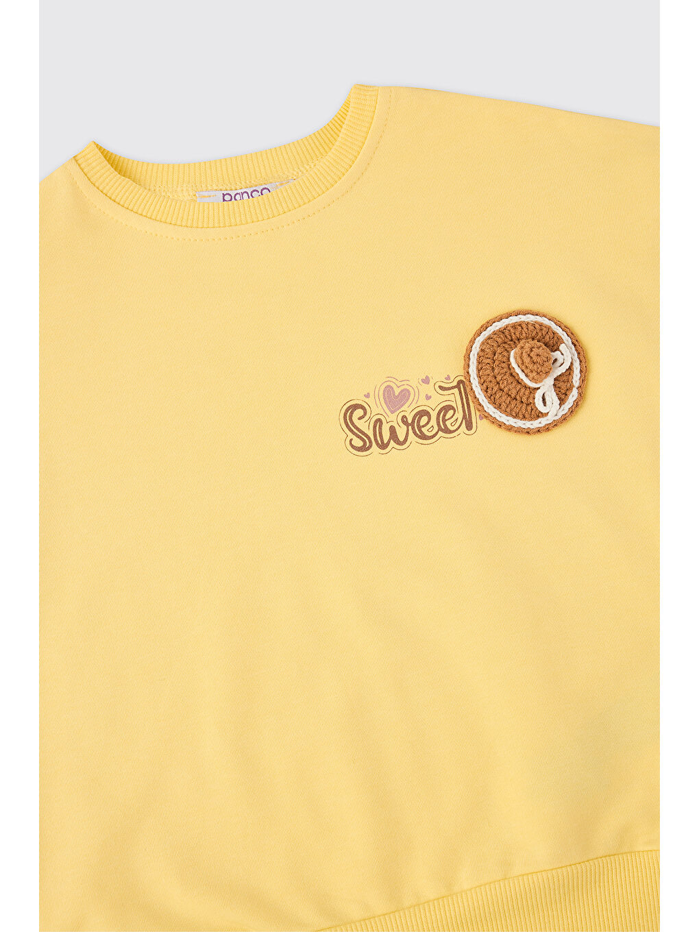 Kız Bebek Sarı Sweatshirt-2