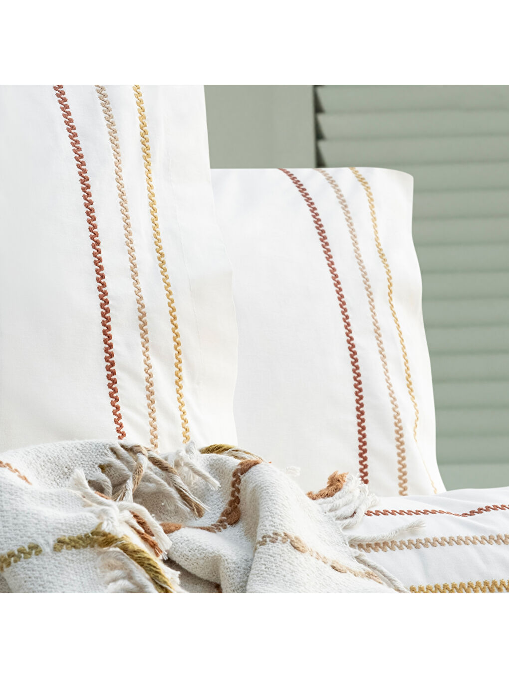 Home Cozy Nevresim Takımı 7 Parça-Ekru-6