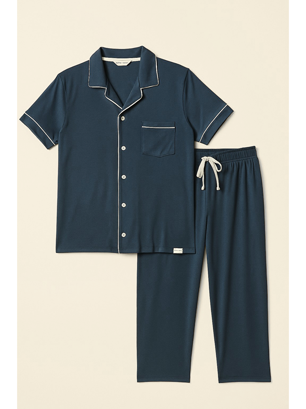 Lacivert Erkek Çocuk Silver Pijama Takımı