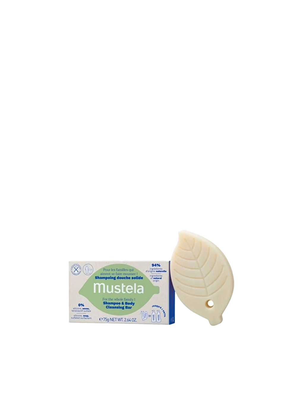 Mustela Renksiz Solid Shampoo Katı Şampuan 75 g