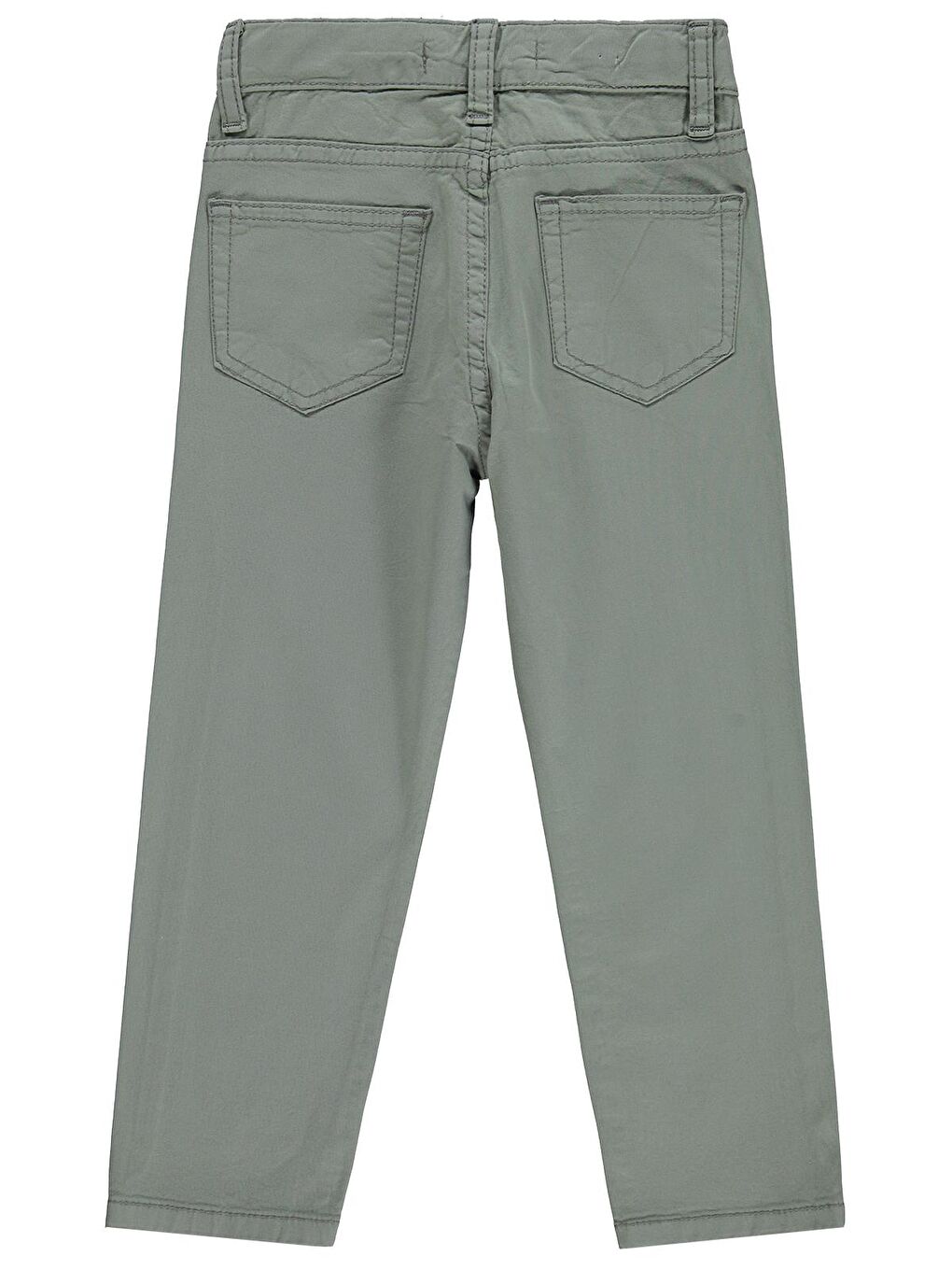 Boys 5 Cep Basic 6-9 Yaş Pantolon - Yeşil-1