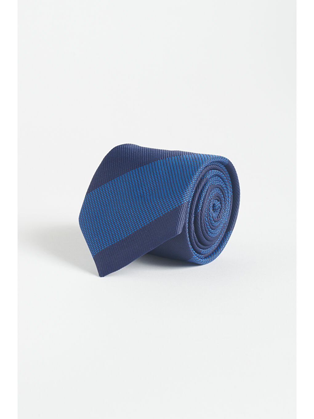 Erkek Lacivert Desenli Kravat