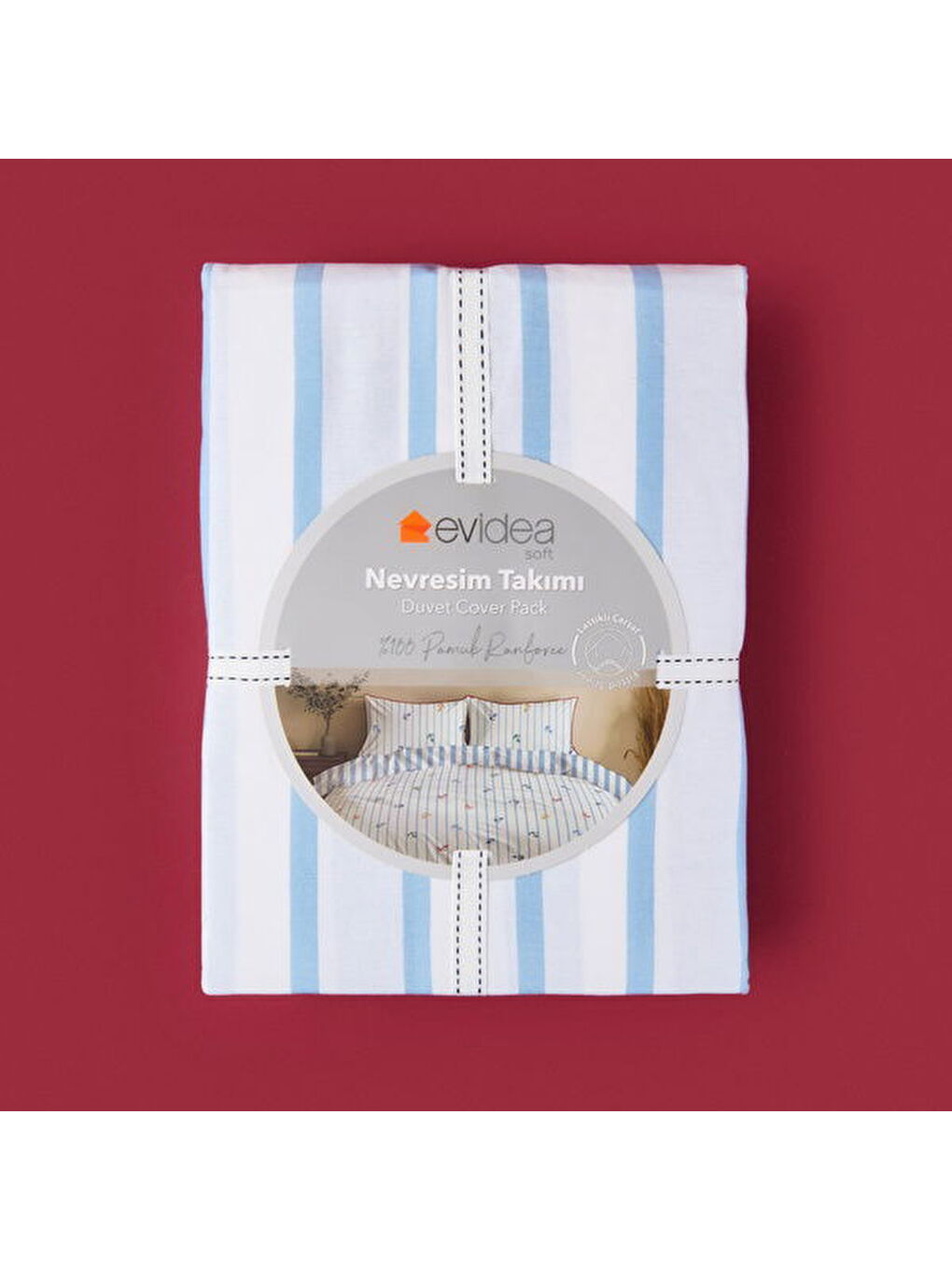 Soft Marina Tek Kişilik Nevresim Takımı - Beyaz-1