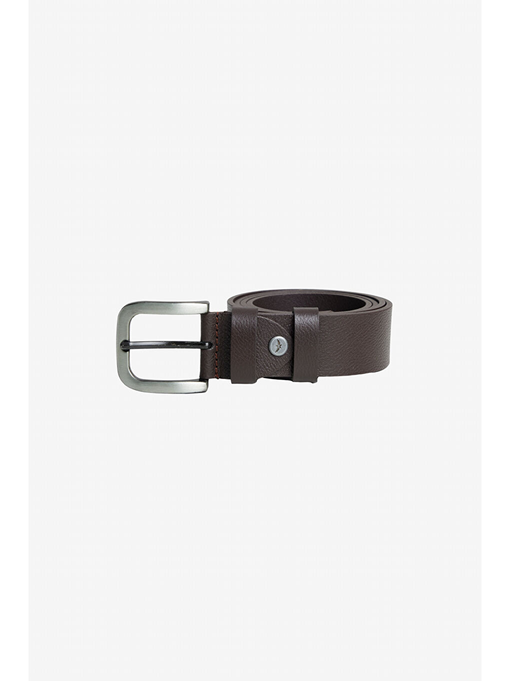 Erkek Kahverengi %100 Deri Casual Kemer