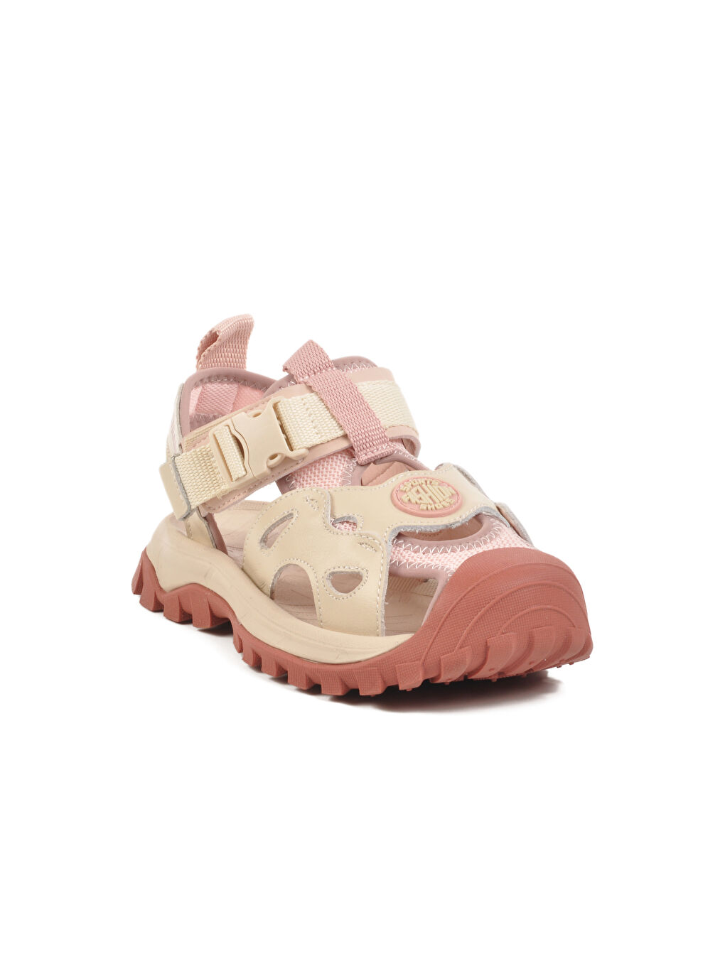 Pembe Cırtlı Hafif Unisex Çocuk Spor Sandalet 25Y614 F-2